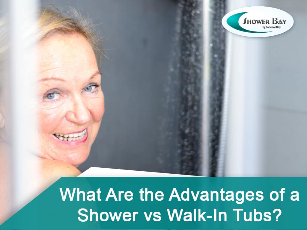 What Are The Advantages Of A Roll In Shower Vs WalkIn Tubs?