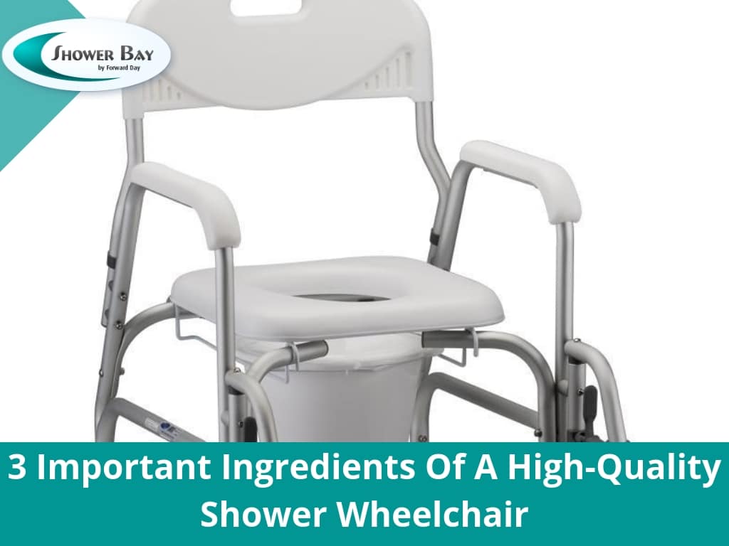 Shower wheelchair