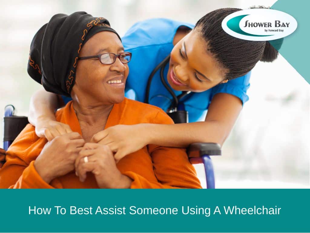 How to best assist someone using a wheelchair