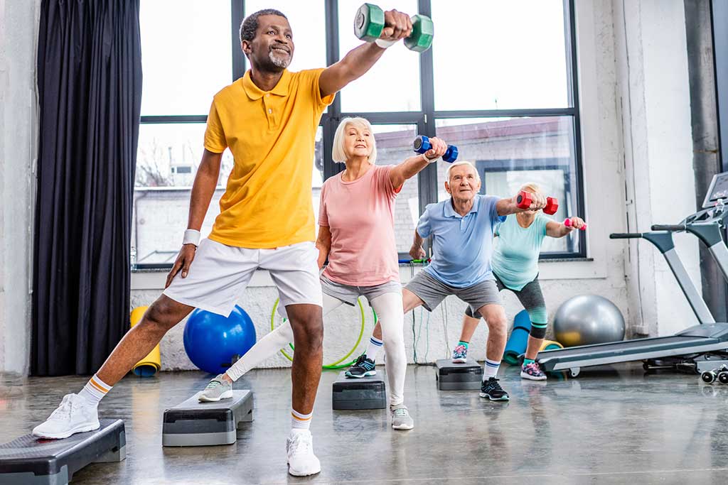 Seniors begin exercising