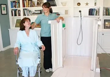 Portable wheelchair shower - santa cruz ca